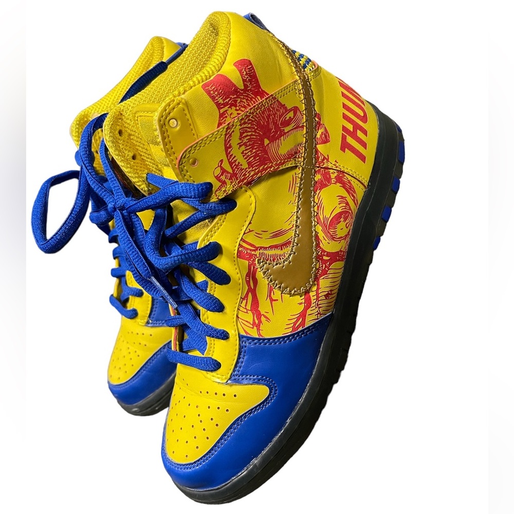 NIKE DOERNBECHER THUMP YELLOW SB DUNKS SZ 5.5Y